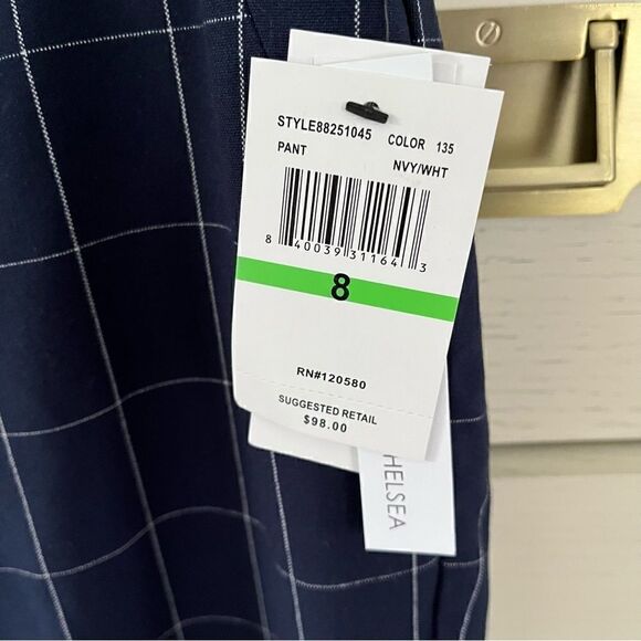 NEW Nordstrom Brand Amanda + Chelsea Hannah Pant Modern Fit Straight Ankle Pant - Picture 4 of 7